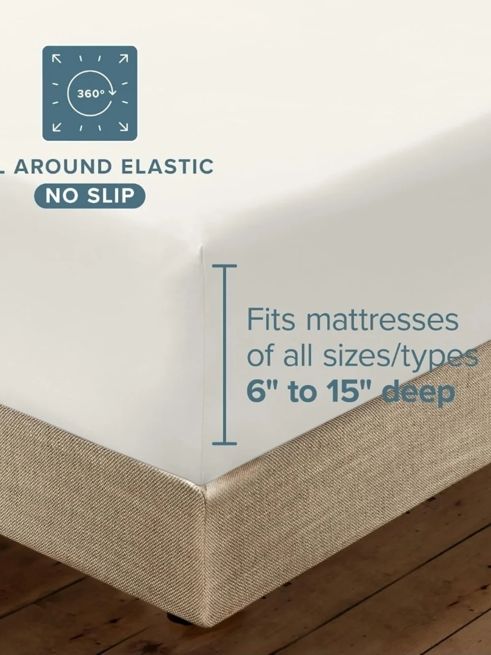 King Sheet Set in Cream- Premium Microfiber